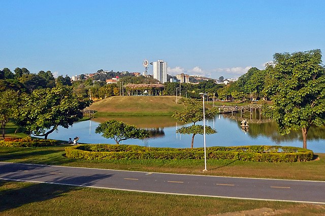 Vista parcial do Parque Ipanema