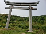 Тории синтоистского храма «Хигаси Сираура дзиндзя»