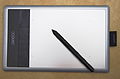 A graphics tablet