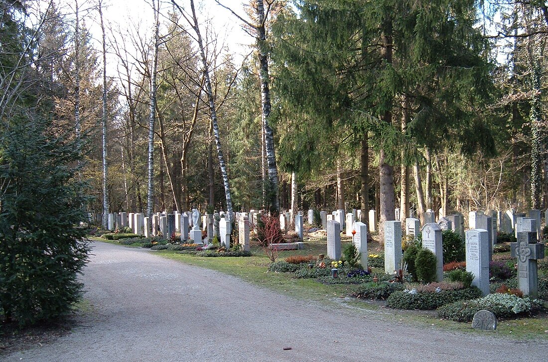 Woodland cemetery