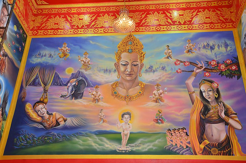 ไฟล์:Wall Painting, Sakaracha Temple 07.JPG