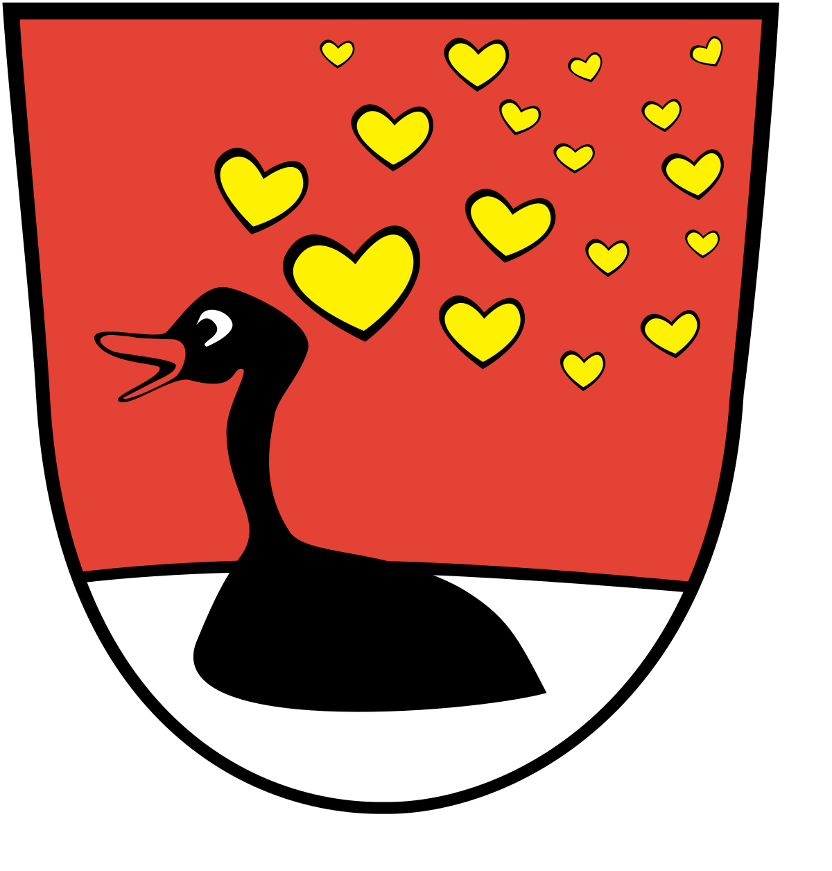 File Wappen Muster Schwan Svg Wikimedia Commons