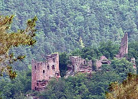 Wasigenstein Castle ruins