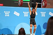 Deutsch: Gewichtheben bei den Olympischen Jugendspielen 2018; Tag 2, 10. Oktober 2018; Jungen 62 kg English: Weightlifting at the 2018 Summer Youth Olympics at 8 October 2018 – Boys' 62 kg