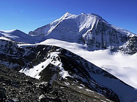 Udsigt over den nordlige side af Weisshorn