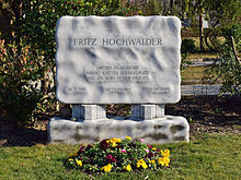 Ehrengrab von Fritz Hochwälder