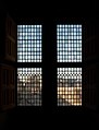 English: A window in the Salle du Festin of the Palace of Tau