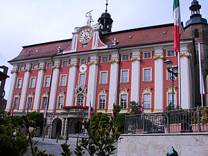 Das Rathaus in Bad Windsheim