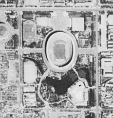 Satellite image of Workers' Stadium.  (1967-09-20)