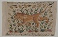 " A Lion", Folio from a Dispersed Nuzhatnama-i ‘Ala’i of Shahmardan ibn Abi’l Khayr MET sf13-160-8r.jpg