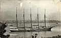 'Crescent' - a five masted barquentine schooner in Sydney, N.S.W. - pre 1918 (48910770851).jpg