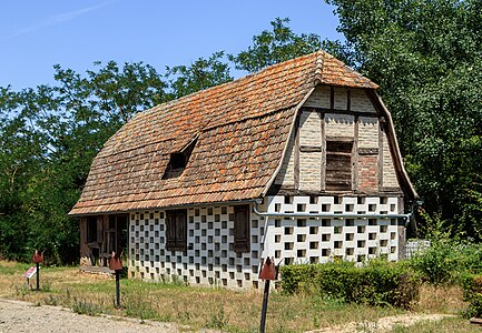 Half-timbered house from Kunheim Écomusée d’Alsace Ungersheim France