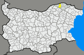 Poziția localității Glavinița 