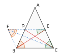 Miniatuur voor Bestand:施泰纳-莱穆斯定理证明 02.svg