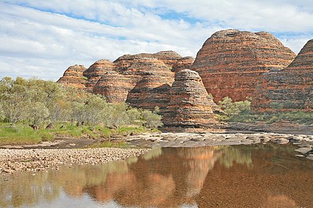 The incredible Bungle Bungle Ranges in the world heritage Purnululu National Park