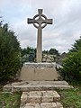 Croix datant de 1934 près de la chapelle Saint-Guillaume.