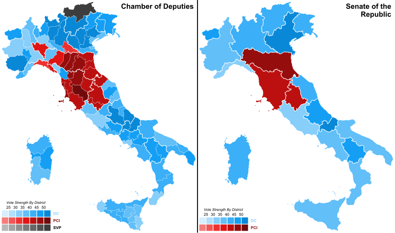 File:1972 Italian general election - Results.svg