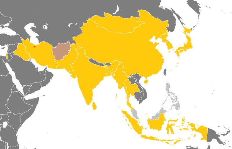 File:1974 Asian Games medal map.png