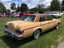 1977 Lincoln Versailles, showing rear trunk detail 1977 Lincoln Versailles at 2015 Macungie show 2of2.jpg