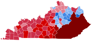 2004 United States House of Representatives elections in Kentucky results map by county.svg