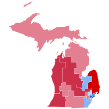 Michigan's results 2010 House Michigan.svg