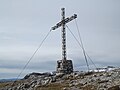 2017-11-02 Summit cross at Jakobskogel at Rax