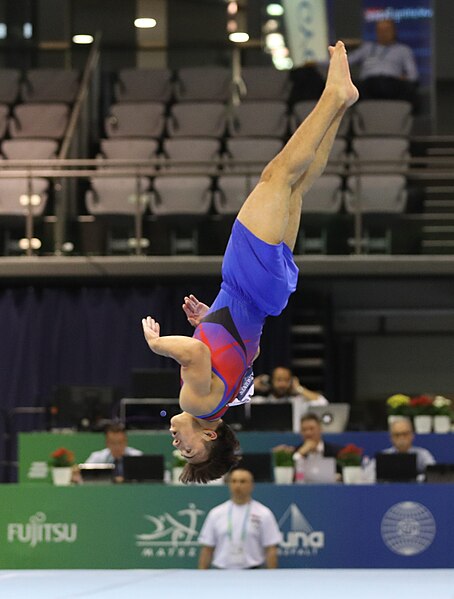 File:2019-06-27 1st FIG Artistic Gymnastics JWCH Men's All-around competition Subdivision 3 Floor exercise (Martin Rulsch) 010.jpg