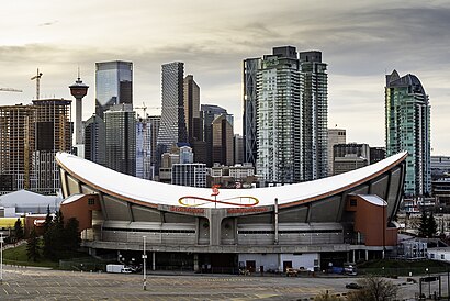 How to get to Scotiabank Saddledome with public transit - About the place