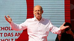 Olaf Scholz at an election campaign event 2021-08-21 Olaf Scholz 0309.JPG