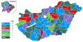Winning candidates for the single-member constituencies in the 2021 Hungarian opposition primary.