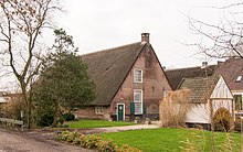 Farmhouse Wulverhorst, built on the former location of castle Wulverhorst
