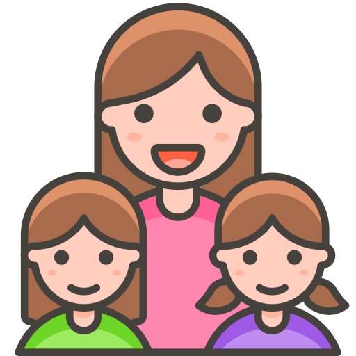 File:346-family-woman-girl-girl-2.svg