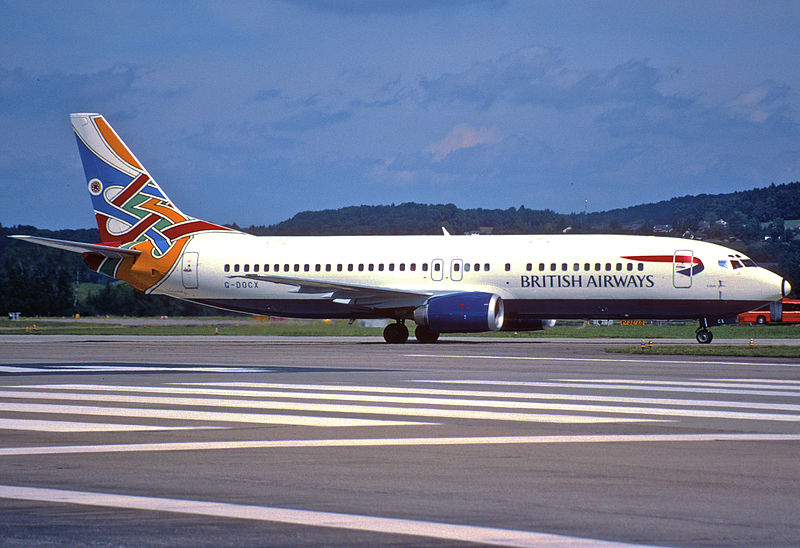 File:38bw - British Airways Boeing 737-400; G-DOCX@ZRH;23.08.1998 (8055984882).jpg