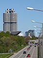 * Nomination BMW Tower, Munich, Germany --Poco a poco 10:03, 30 April 2012 (UTC). There is too much of the street here imo. A cloning error in the sky at the very upper right needs to be corrected. --Cayambe 16:51, 6 May 2012 (UTC)  Done I uploaded version with a new crop Poco a poco 08:40, 7 May 2012 (UTC) Comment Better BUT I'd like to suggest to crop the image just above the tiny blue sign close to the right margin. There is too much of street here for my taste. Regards --Cayambe 13:12, 7 May 2012 (UTC) I uploaded a new version following your advice, it looks good, thanks, Poco a poco 18:30, 7 May 2012 (UTC) * Promotion Good quality. now to me. --Cayambe 20:02, 7 May 2012 (UTC)