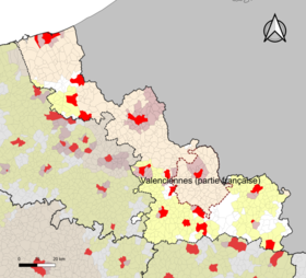 Área de atrações de Valenciennes (parte francesa)