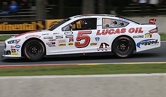 The No. 5 car at Road America in 2017 5 Bobby Gerhart 2017 Road America 100 ARCA.jpg