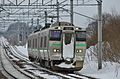 KRL seri 733 di Jalur Chitose, Februari 2014