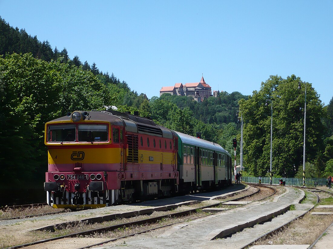 Železniční trať Žďár nad Sázavou – Tišnov