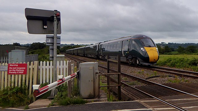 A GWR Class 800 Intercity Express Train on service from London Paddington station to Swansea