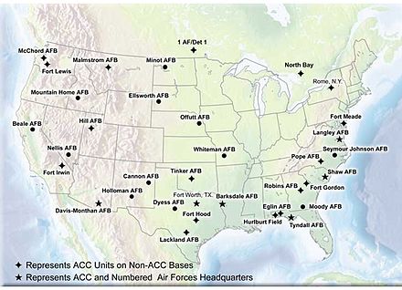 all air force bases