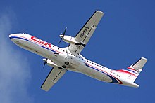 ATR 72 de ČSA Czech Airlines.