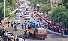 A scene of Olympic Torch Relay 2004 in New Delhi, India on 10 June 2004 A scene of Olympic Torch Relay 2004 in New Delhi on June 10, 2004.jpg