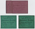 Admission Tickets to the Impeachment of Andrew Johnson, 1868 (4360048296).jpg