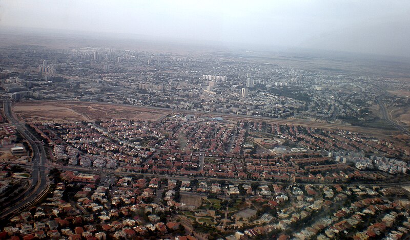 Dosiero:Aerial photo of Beersheba.JPG