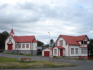 Chiesa cattolica ad Akureyri.