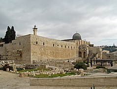 Mezquita de Al-Aqsa en Jerusalén.