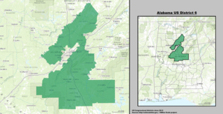 <span class="mw-page-title-main">Alabama's 6th congressional district</span> U.S. House district for Alabama