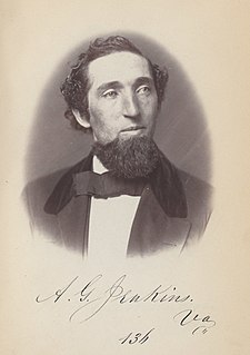 <span class="mw-page-title-main">Albert G. Jenkins</span> Confederate Army general and politician