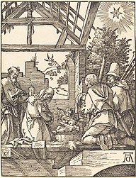 Albrecht Dürer, The Nativity, probably c. 1509-1510, NGA 6754.jpg