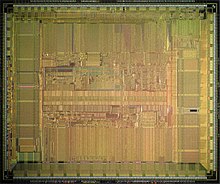 DEC Alpha 21064 (EV4S) die shot Alpha EV4S die.JPG